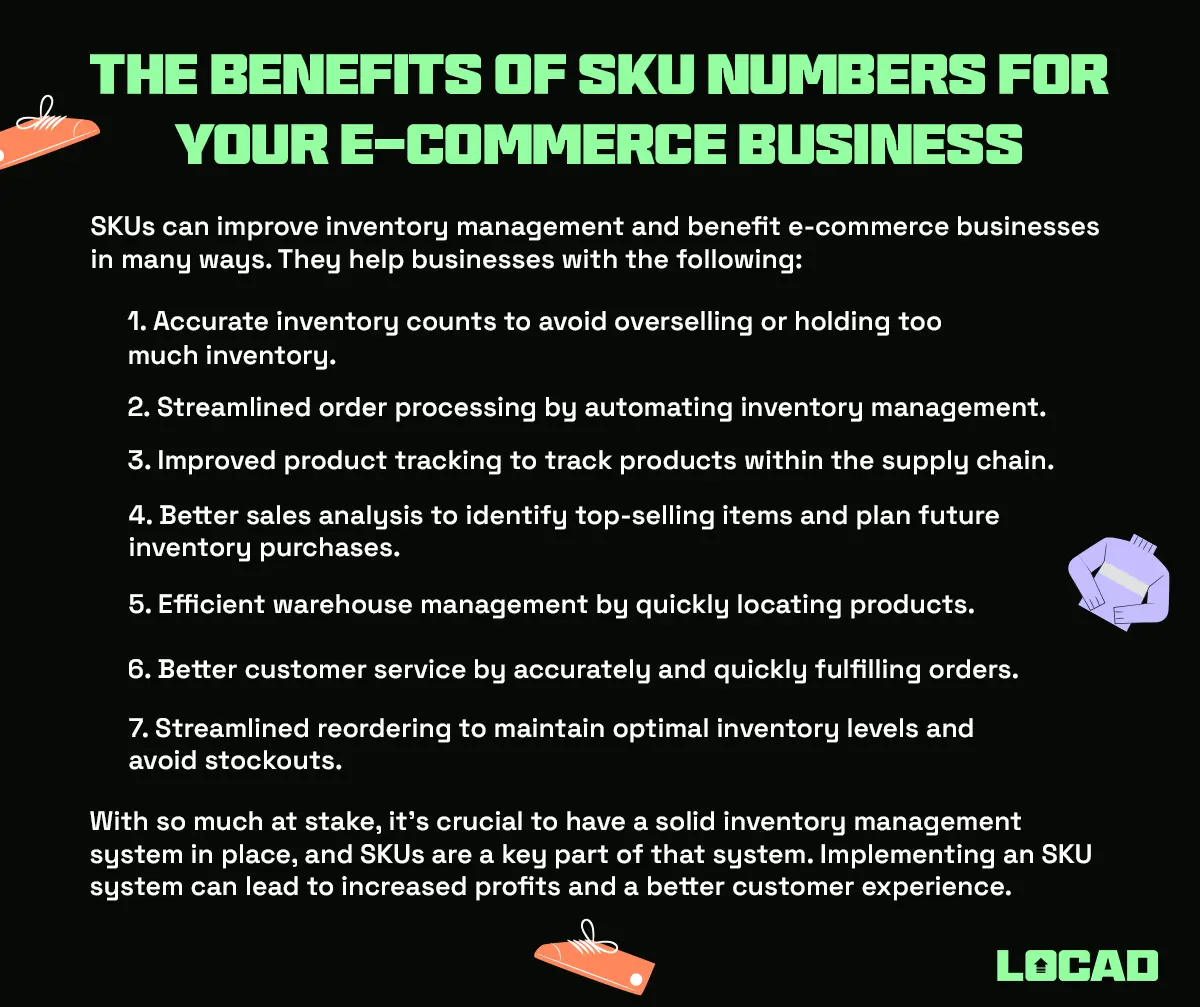 The Benefits of SKU numbers for your e-commerce business