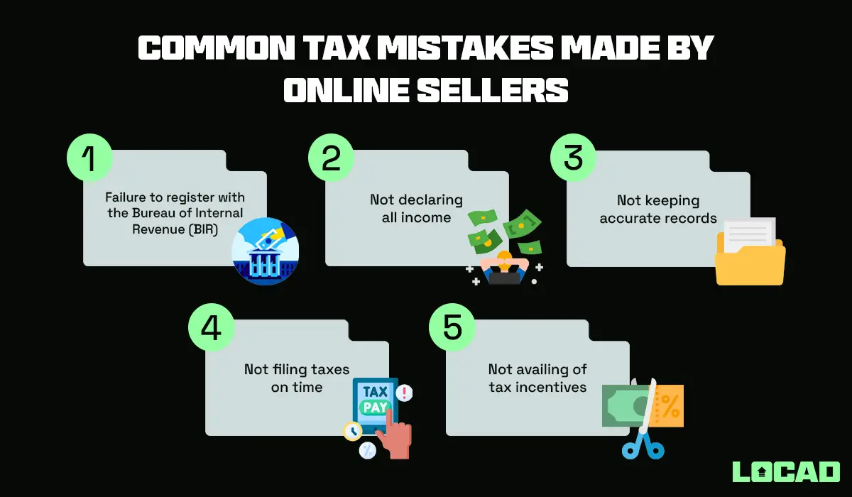 Common Tax Mistakes Made by Online Sellers