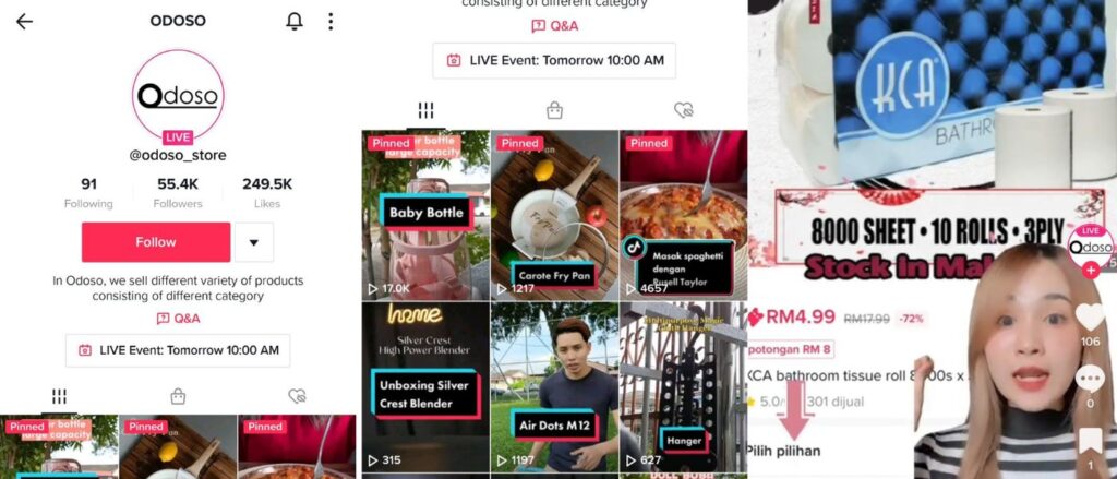 Contoh TikTok Shop Terbaik di Asia Tenggara