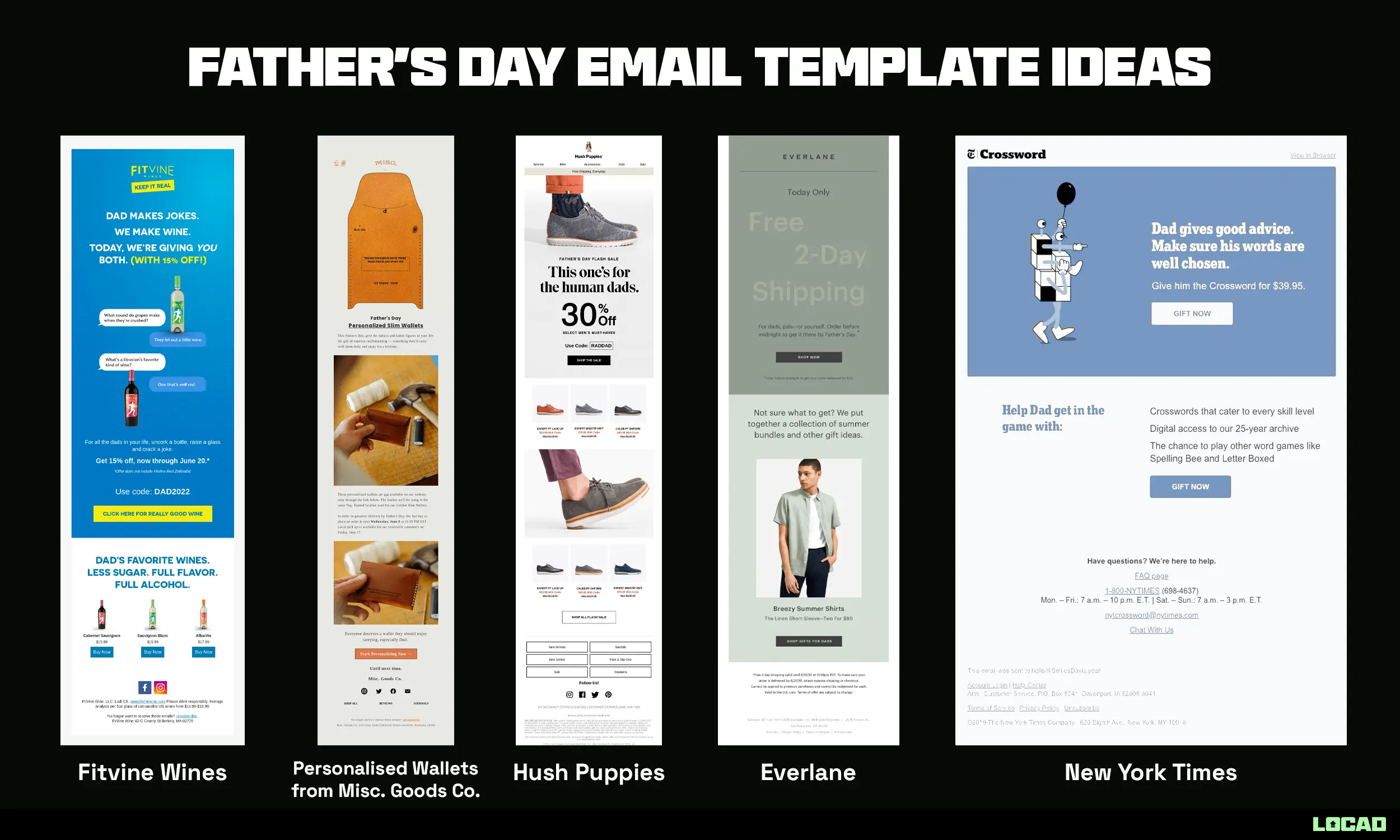 Father's Day Email Templates