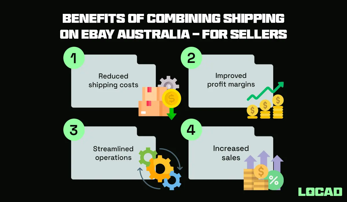 Benefits of Combining Shipping on eBay Australia - For Sellers