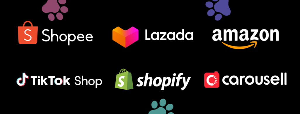 Key e-commerce players in Singapore's pet market