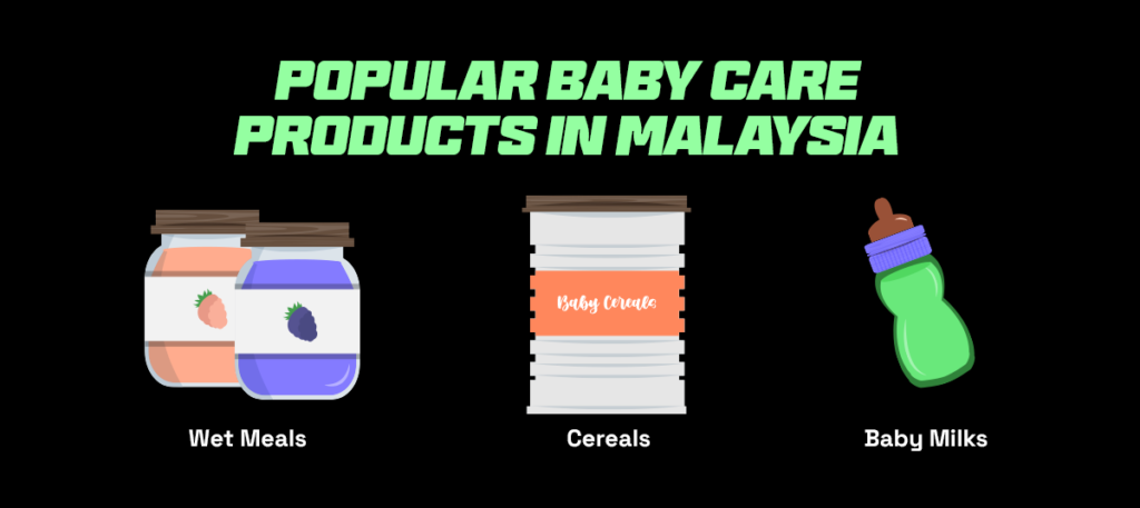 Best selling baby care products in Malaysia